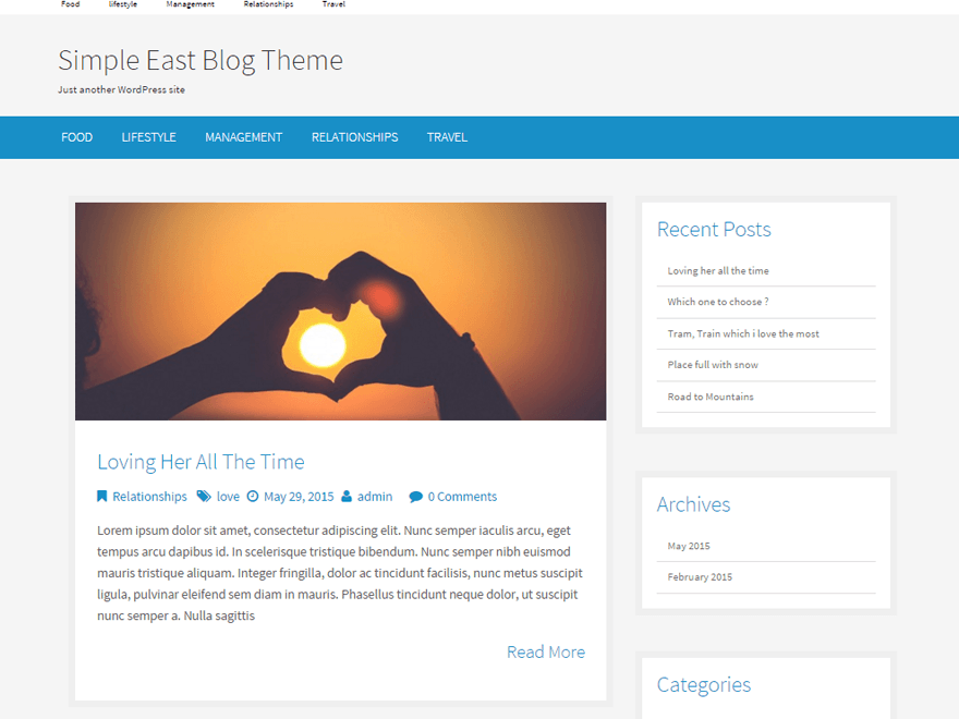 free WordPress theme